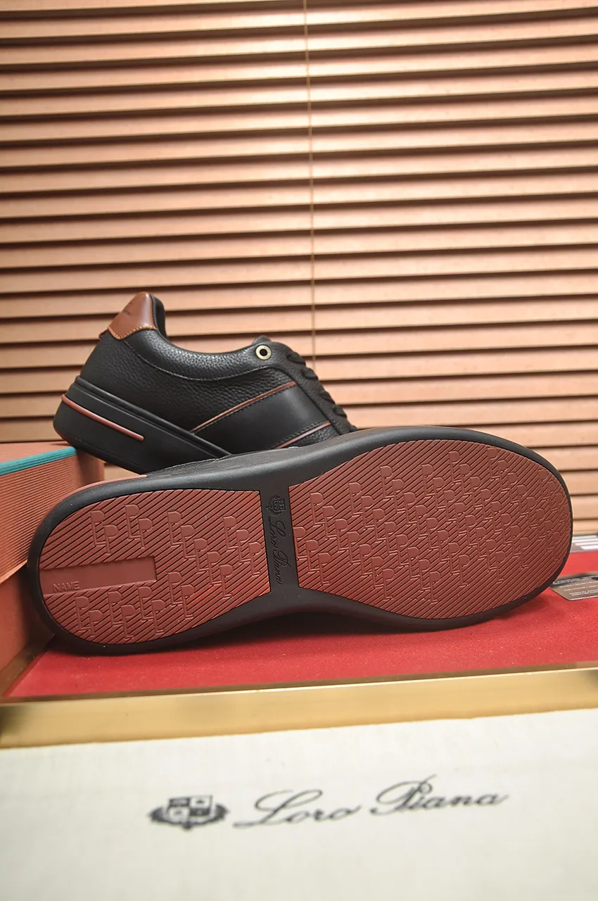 Men's men's shoes 💰580💶[𝐥𝐨𝐫𝐨 𝐏𝐢𝐚𝐧𝐚] lp classic loafers, an Italian treasure brand, the only brand that can match Hermès! Only after wearing it do we realize that we cannot let down our feet. The upper is imported cashmere, the lining of water-dyed cowhide ➕ the cowhide feet, the official original glass rubber outsole, and the pendant. Exclusive original packaging (tag ➕ brand paper ➕ outer box ➕ hand bag) code number: 38-46 (45 46 customized)